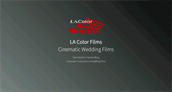 Desktop Screenshot of lacolorfilms.com